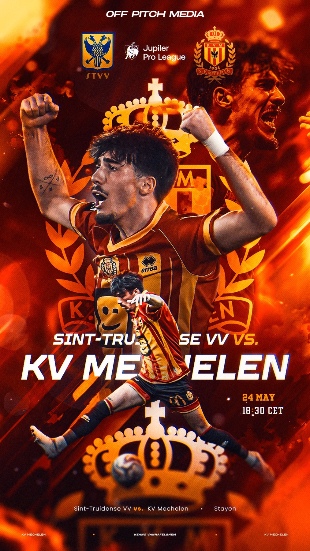Matchday design – Sint-Truiden vs KV Mechelen