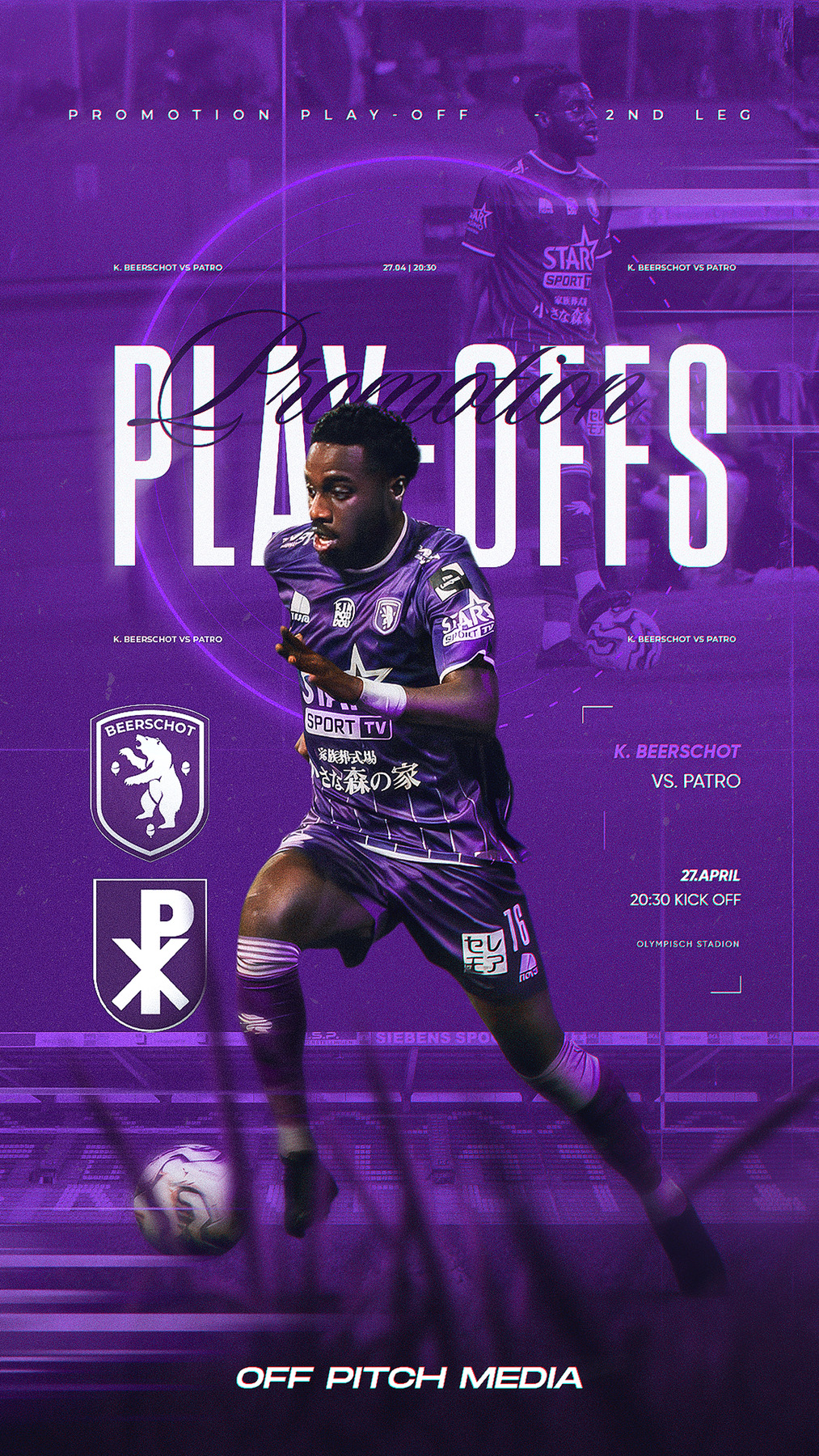 Matchday design – play-offs