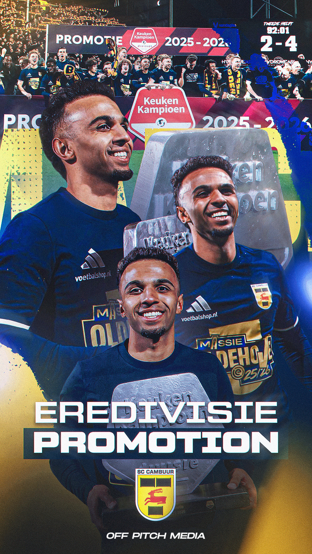 Eredivisie promotion milestone design