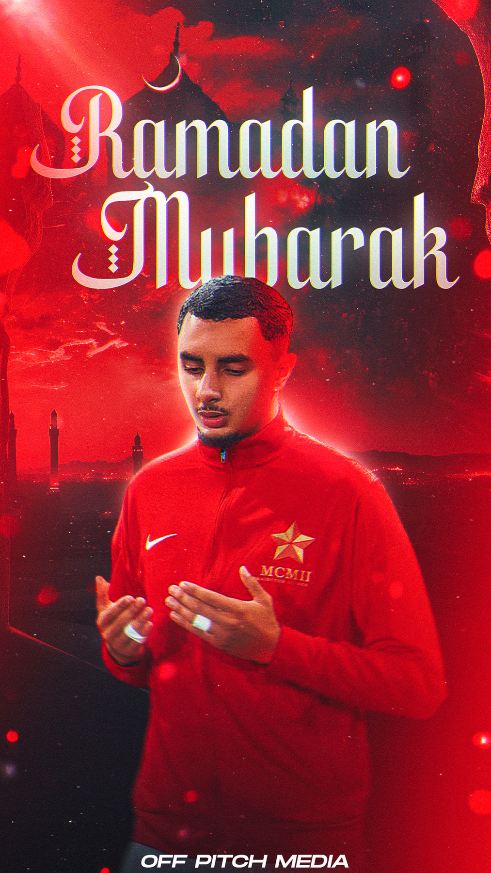 Ramadan Mubarak personal branding design